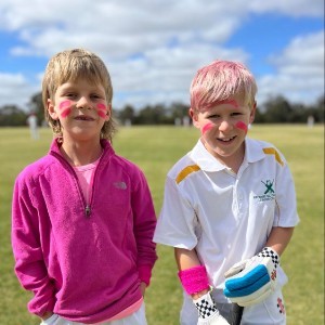 Broomehill Cricket Pink Stumps Day