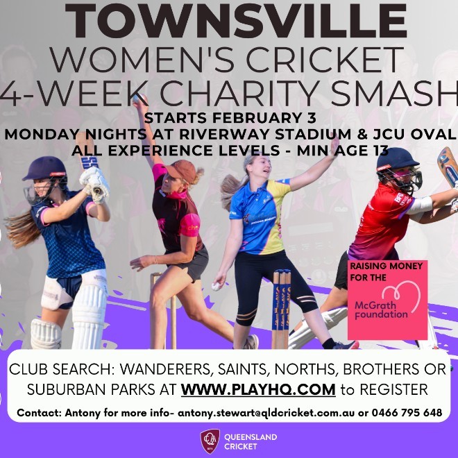 Townsville Women's 4-Week Charity Smash