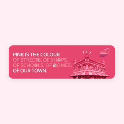 Email Signature Pink Up Your Town