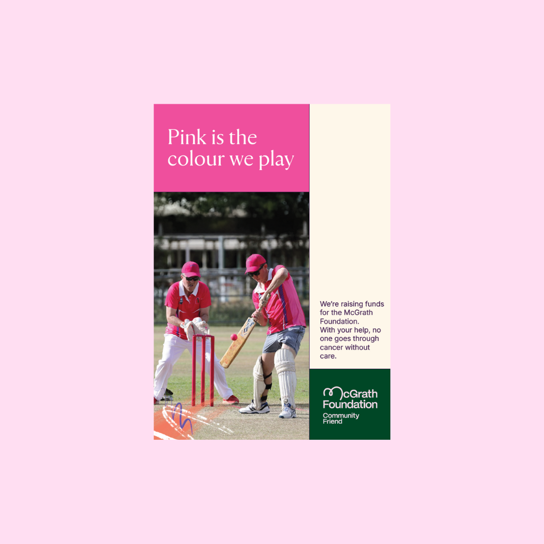 A4 Poster Pink Stumps Day